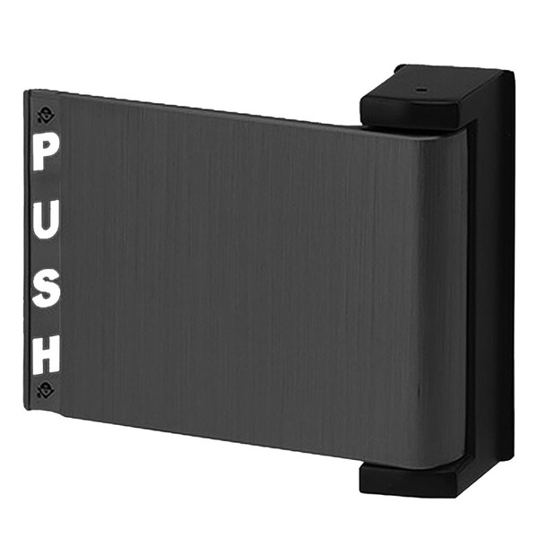 Flat Deadlatch Paddle, Push to Left, For 1-13/16 In. to 2 In. Thick Door, RHR or Exterior of LH, B